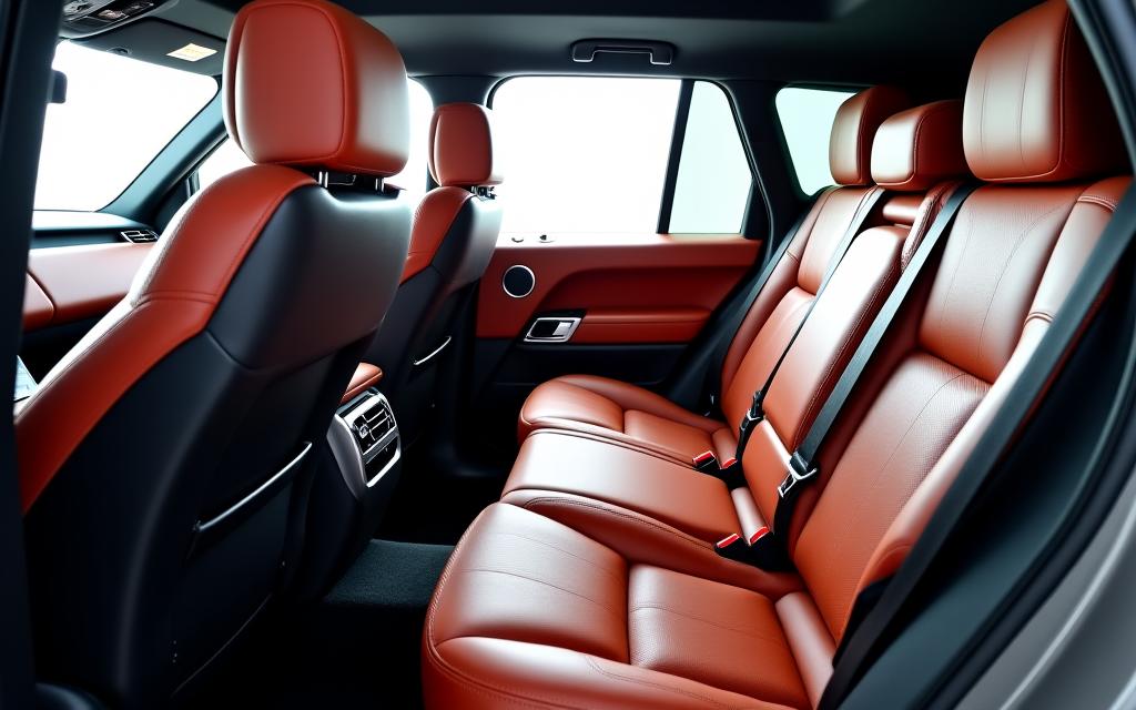 After interior restoration on a Range Rover.